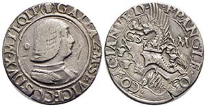 MILANO - Galeazzo Maria Sforza (1466-1476) - ... 