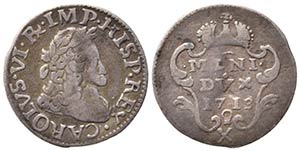 MILANO. Carlo III dAsburgo (1707-1740). Da ... 