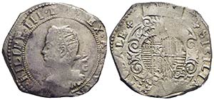 NAPOLI - Filippo III (1598-1621) - Mezzo ... 