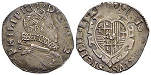 NAPOLI - Filippo IV (1621-1665) - Tarì - ... 