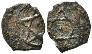 PALERMO. Ruggero I (1057-1101). Kharruba Mi ... 