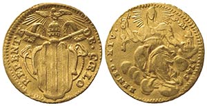 ROMA. Benedetto XIV (1740-1758). Mezzo ... 