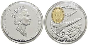 CANADA. Elisabetta II (1952). 20 Dollari - ... 