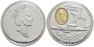 CANADA. Elisabetta II (1952). 20 Dollari - ... 