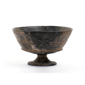 Etruscan bucchero Cup; late 7th - early 6th ... 