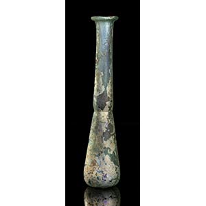 Roman glass Unguentarium; ca. 2nd ... 