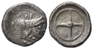 Sicily, Gela, c. 480-470 BC. AR Litra ... 