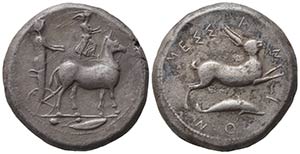 Sicily, Messana, 425-421 BC. AR Tetradrachm ... 
