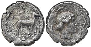 Sicily, Syracuse, 466-405 BC. AR Tetradrachm ... 