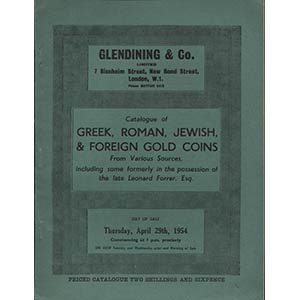 GLENDINING & CO. London, 29 - April, 1954. ... 