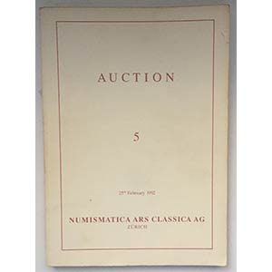 NAC - Numismatica Ars Classica. Auction no. ... 