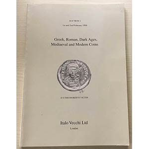 Vecchi I. Nummorum Auctiones No.1. Greek, ... 