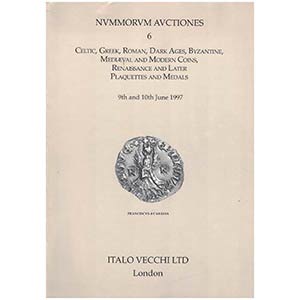 Vecchi I. Nummorum Auctiones No. 6 Celtic, ... 