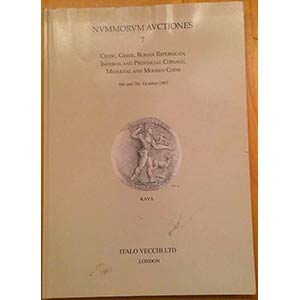 Vecchi I. Nummorum Auctiones No. 7. Celtic, ... 