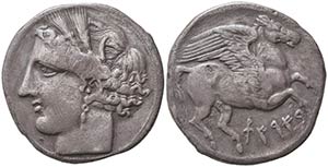 Sicily, Uncertain Punic mint (c. 264-241 ... 