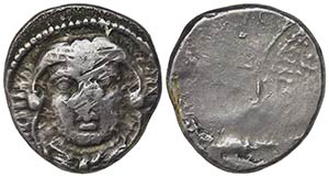 Etruria, Populonia, c. 300-250 BC. AR 20 ... 