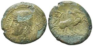 Samnium, Aesernia, c. 263-240 BC. Æ ... 