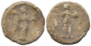 Greek-Roman PB Tessera, c. 1st century BC - ... 
