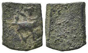 Roman Æ Tessera, c. 1st century BC - 1st ... 