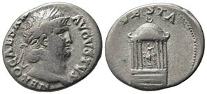 Nero (54-68). AR Denarius (19mm, 3.35g). ... 