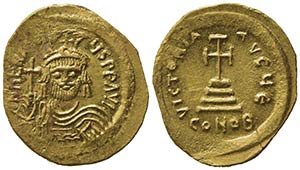 Heraclius (610-613). AV Solidus (22mm, ... 