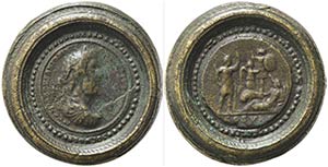 Commodus (177-192). Æ Medallion (64mm). ... 