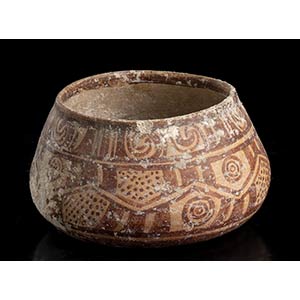 A PAINTED CERAMIC BOWL Iran, Neolithic ... 