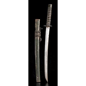 A SWORD AND SCABBARD Japan, 20th ... 