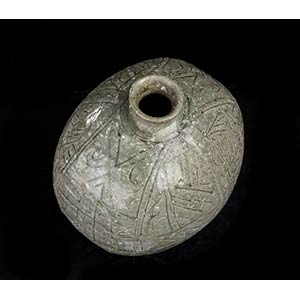 AN INCISED AND GLAZED BUNCHEONG ... 