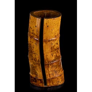 A SECTION OF BAMBOO TRUNK China, ... 