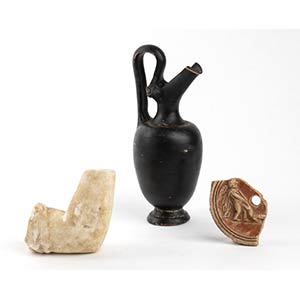 Group of Hellenistic and Roman items; 4th ... 