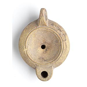 Roman Oil Lamp; 1st - 3rd centuries AD; ... 