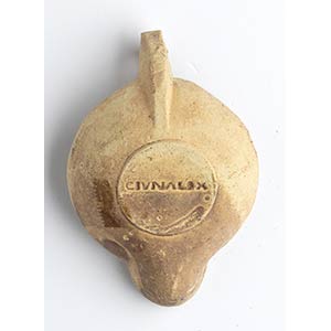 Roman Oil Lamp with Theatrical ... 