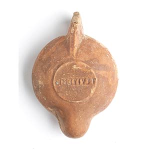 Roman Oil Lamp with two Palm ... 