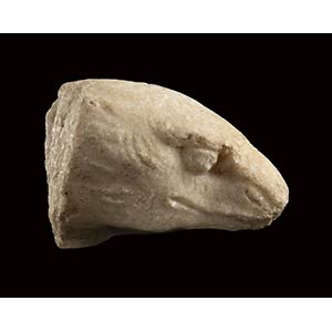 Roman marble Eagle Head; 1st - 3rd centuries ... 