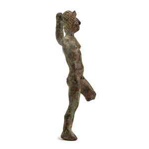 Roman bronze statuette of ... 