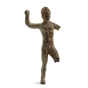 Roman bronze statuette of Herakles, 4th - ... 
