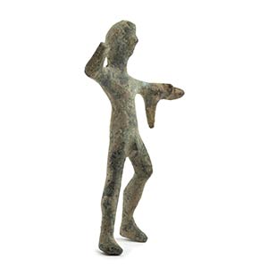 Roman bronze statuette of ... 