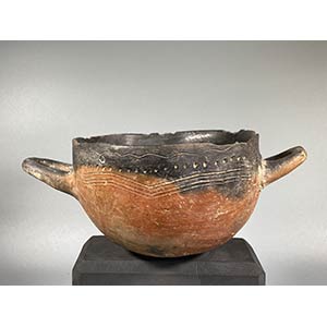Cypriot black-topped Bowl; Early Bronze Age, ... 