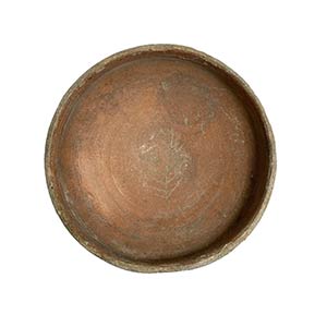 Etruscan red-impasto Bowl with graffito; 6th ... 