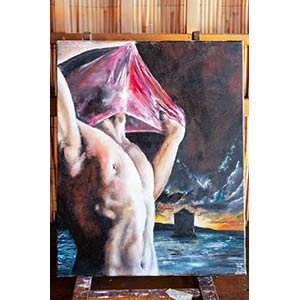 CLAUDIO PIRO
Anossia, 2022
Oil on canvas, ... 