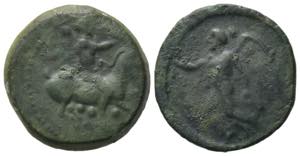 Sicily, Himera, c. 425-409 BC. Æ Tetras or ... 