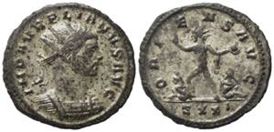 Aurelian (270-275). Radiate (23mm, 4.38g). ... 