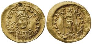 Leo I (457-474). AV Solidus (22mm, 4.43g). ... 