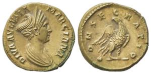 Marciana (Augusta, c. 105-112/4). Gilt metal ... 