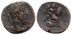 Commodus (177-192). Replica of Sestertius ... 
