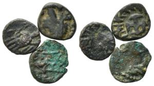 Lot of 3 Early Medieval Æ coins, to be ... 