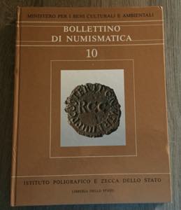 AA.VV. Bollettino di numismatica  10. Roma, ... 