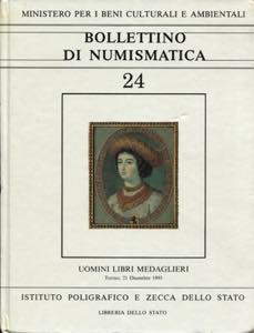 AA.VV. Bollettino di numismatica N. 24. ... 