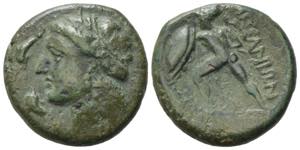 Sicily, Messana. 310-288 BC. Æ Litra (21mm, ... 